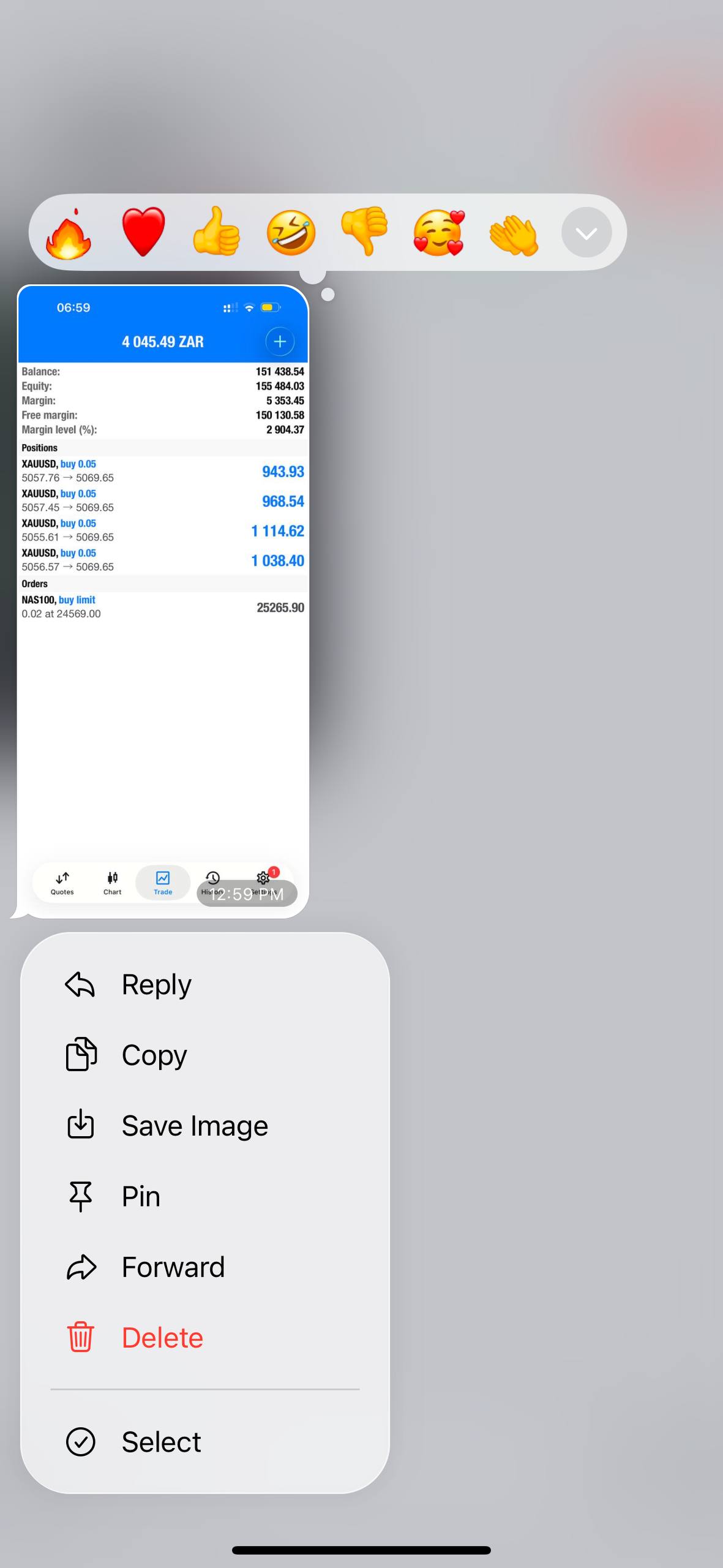 XAUUSD buys +R4,065 profit